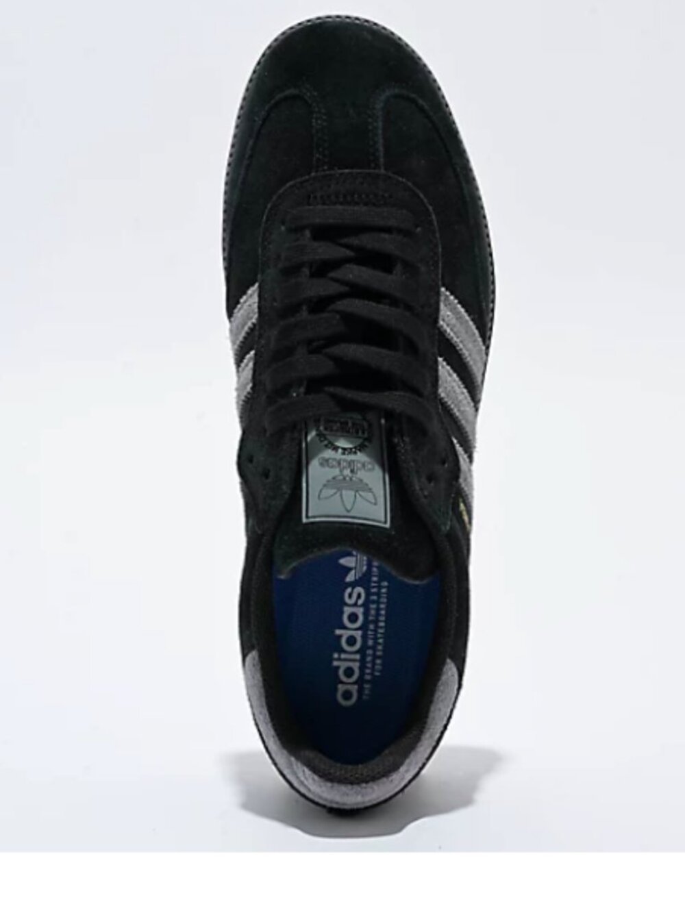 adidas Samba ADV Core Black and Grey - Picture 3 of 4